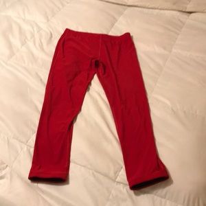 BCG large red workout pants
